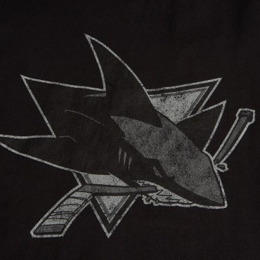 309720 Футболка NHL SAN JOSE SHARKS чёрная