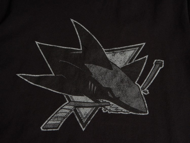 309720 Футболка NHL SAN JOSE SHARKS чёрная
