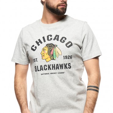 30620 Футболка NHL CHICAGO BLACKHAWKS серая