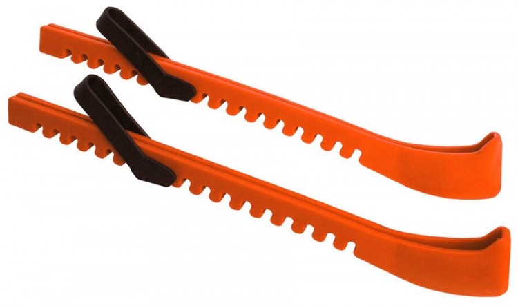 Чехлы для хоккейных коньков TSP Hockey Blade Guards neon orange