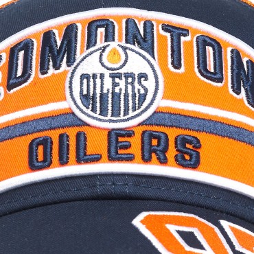 31340 Бейсболка NHL EDMONTON OLIERS №97 син/оранж, 55-58
