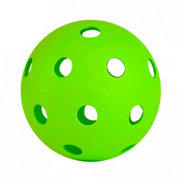 Мяч для флорбола WELL HOCKEY зелёный