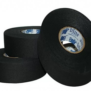 Хоккейная лента BLUESPORTS чёрная 36мм*50м