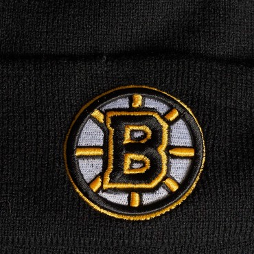 59175 Шапка NHL BOSTON BRUINS чёрная, 55-58