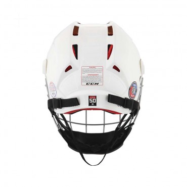Шлем с маской CCM HT50C HF HELMET COMBO WHT