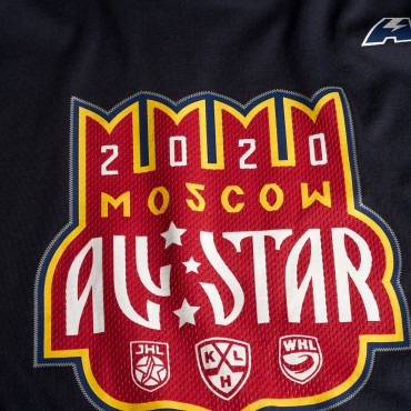 210200 Футболка KHL ALL STAR 2020 синяя