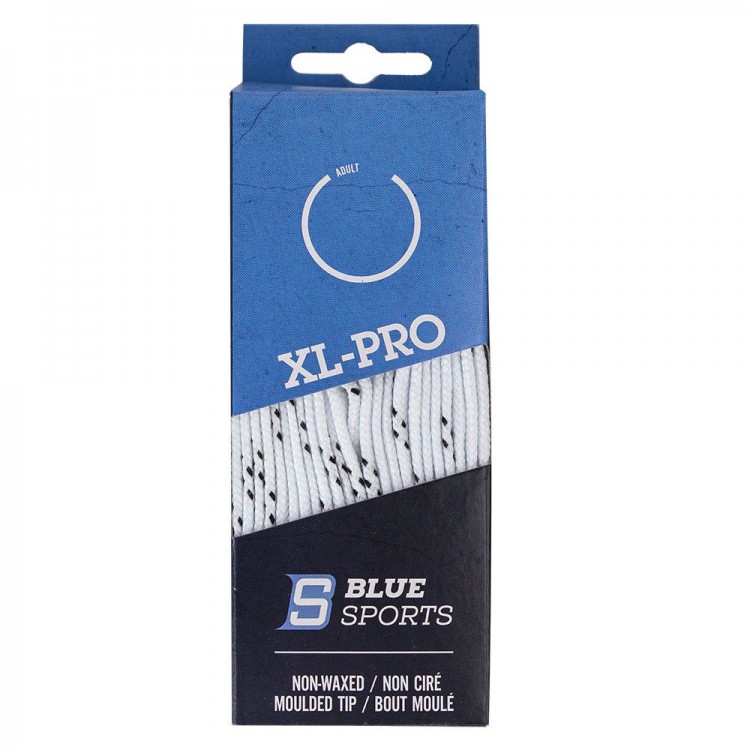 Шнурки без пропитки BLUESPORTS XL-PRO белые