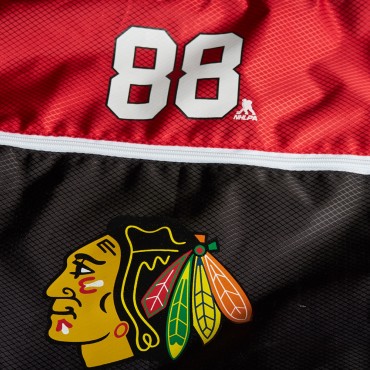 58163 Мешок универсальный NHL CHICAGO BLACKHAWKS № 88 чёрн/красный