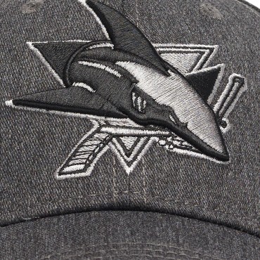 31153 Бейсболка NHL SAN JOSE SHARKS чёрная, 55-58