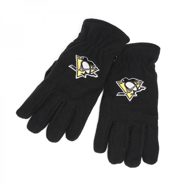 07011 Перчатки NHL PITTSBURG PENGUINS чёрные