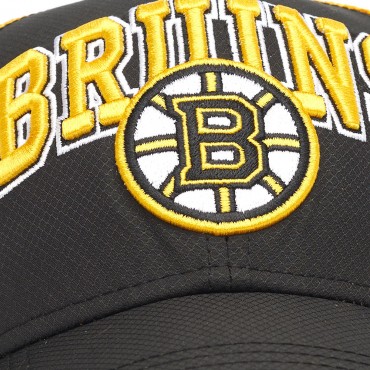 31158 Бейсболка NHL BOSTON BRUINS чёрн/жёлтая, 55-58