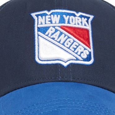 31228 Бейсболка NHL NEW YORK RANGERS син/голубая, 55-58