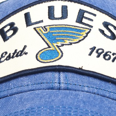 31207 Бейсболка NHL SAINT LOUIS BLUES син/голубая, 55-58
