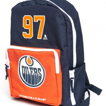 58160 Рюкзак NHL EDMONTON OLIERS №97 син.оранж