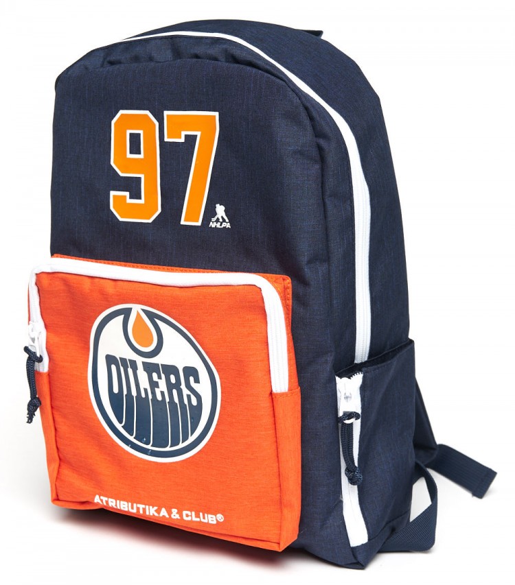58160 Рюкзак NHL EDMONTON OLIERS №97 син.оранж