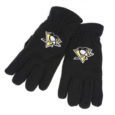 07010 Перчатки NHL PITTSBURG PENGUINS чёрные