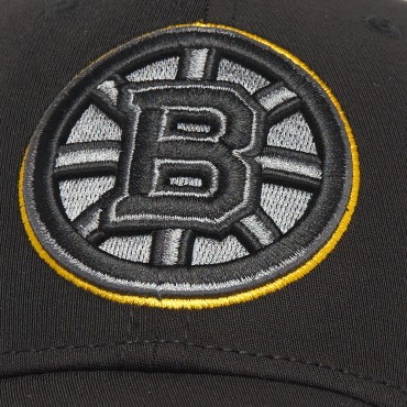 31302 Бейсболка NHL BOSTON BRUINS чёрн/жёлтая, 57-59