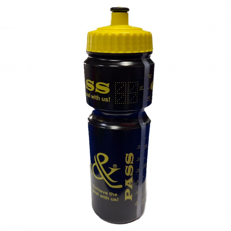 Бутылка G&P чёрн/жёлтая 750 ml