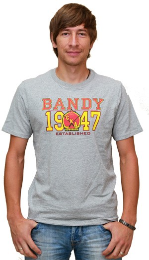 178301 Футболка с логотипом СКА НЕФТЯНИК серая