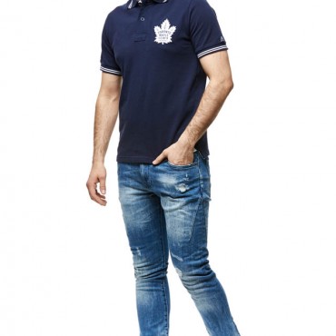 940000 Рубашка-поло NHL TORONTO MAPLE LEAFS т.синяя
