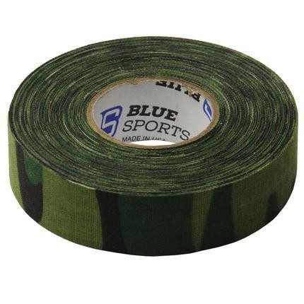 Хоккейная лента BLUESPORTS хаки зелёная 24мм*25м