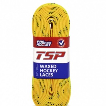 Шнурки с пропиткой TSP жёлтые 84