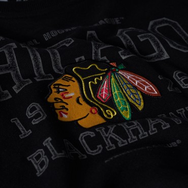 366040 Свитшот NHL CHICAGO BLACKHAWKS сер